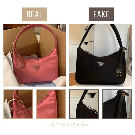 how to spot a fake prada fairy bag|prada dust bag authentic.